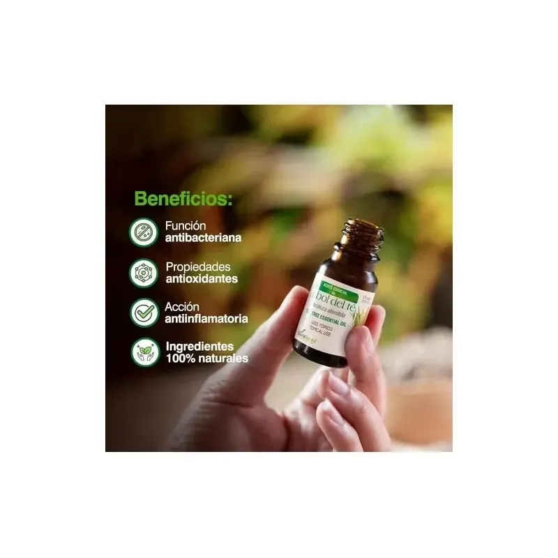Aceite esencial arbol del te soria natural 15ml | Farmacia Barata Aceite esencial arbol del te soria natural 15ml | Farmacia Barata